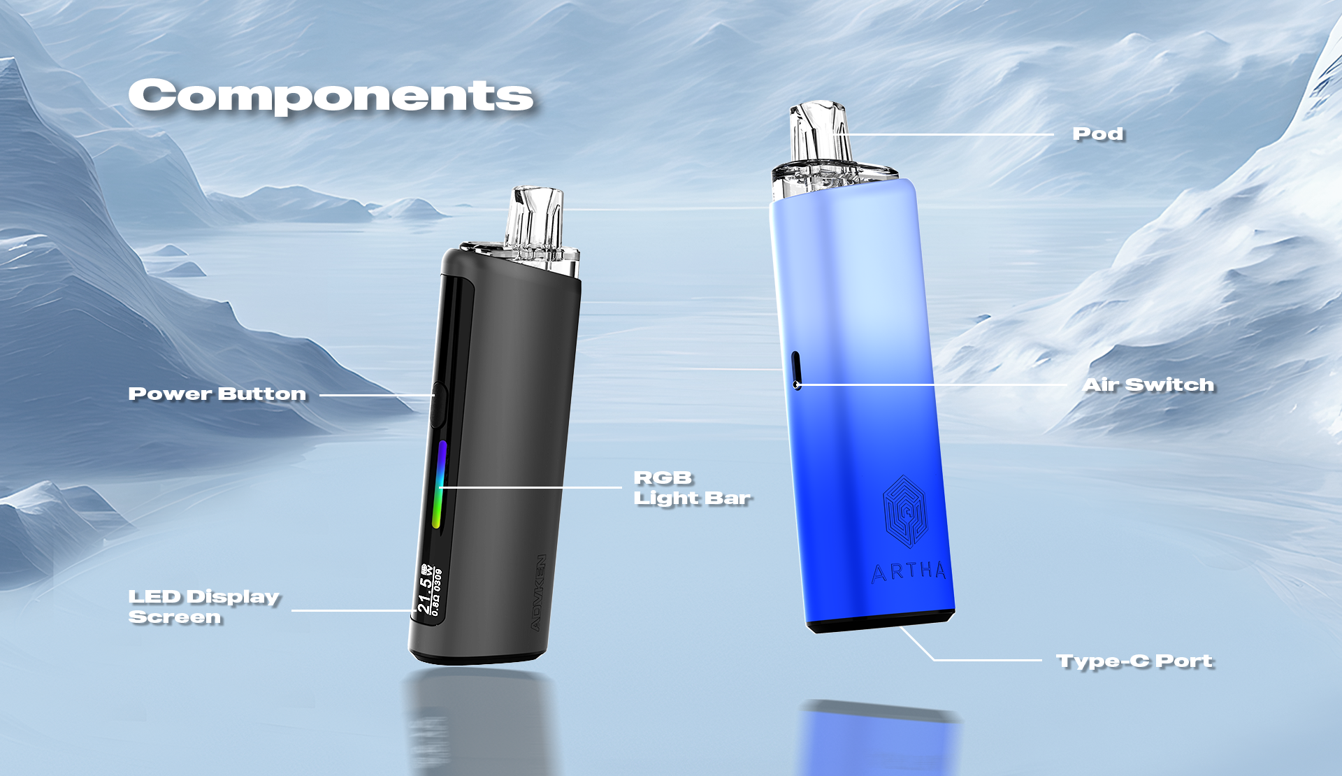 Artha Pro | ADVKEN High quality makes healthy vape future!