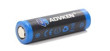 Advken 18650 Battery charged 1,000 times