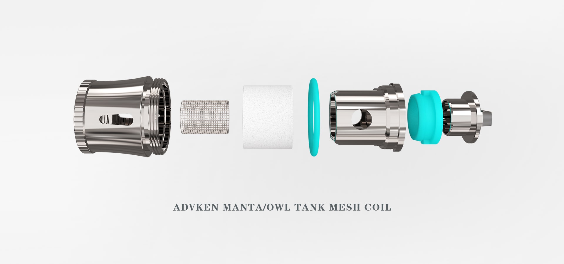 Advken Owl/Manta Tank Mesh Coil Components