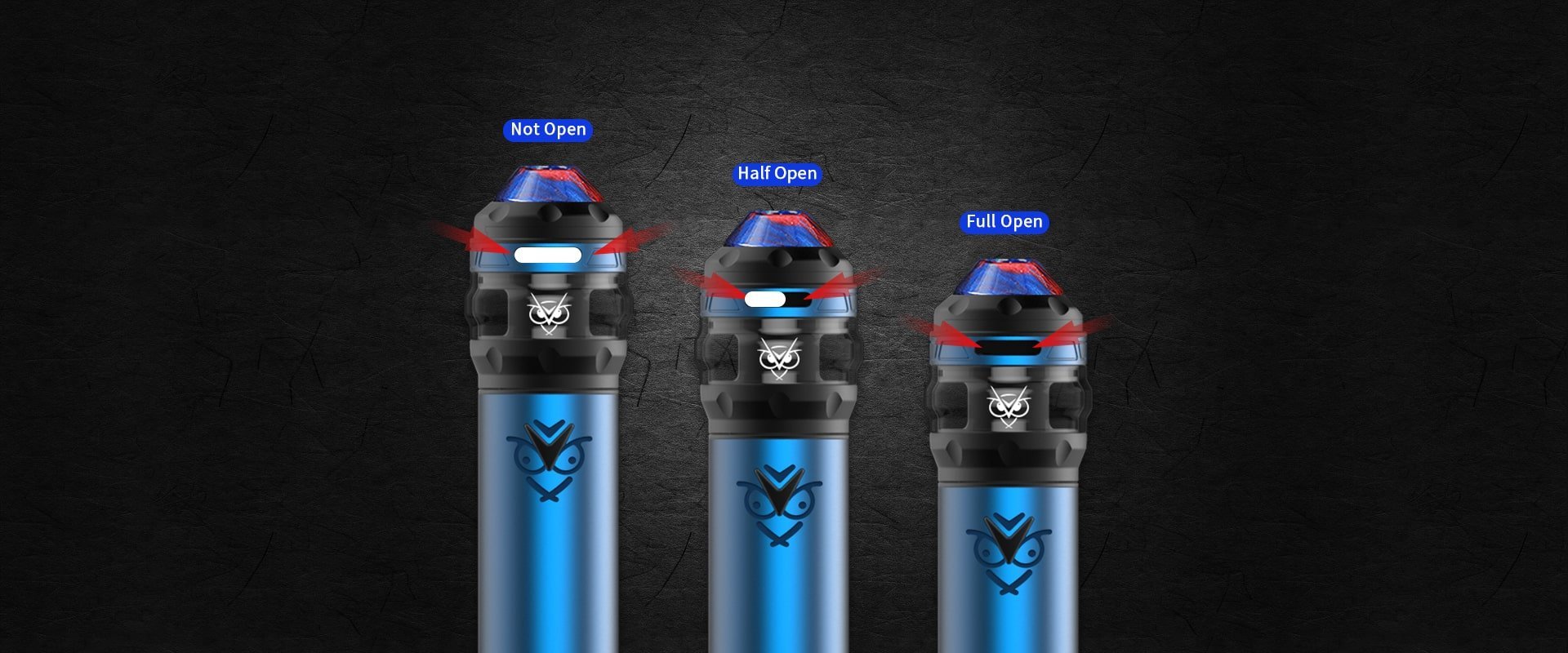 Advken Owl Starter Kit Top Airflow Control